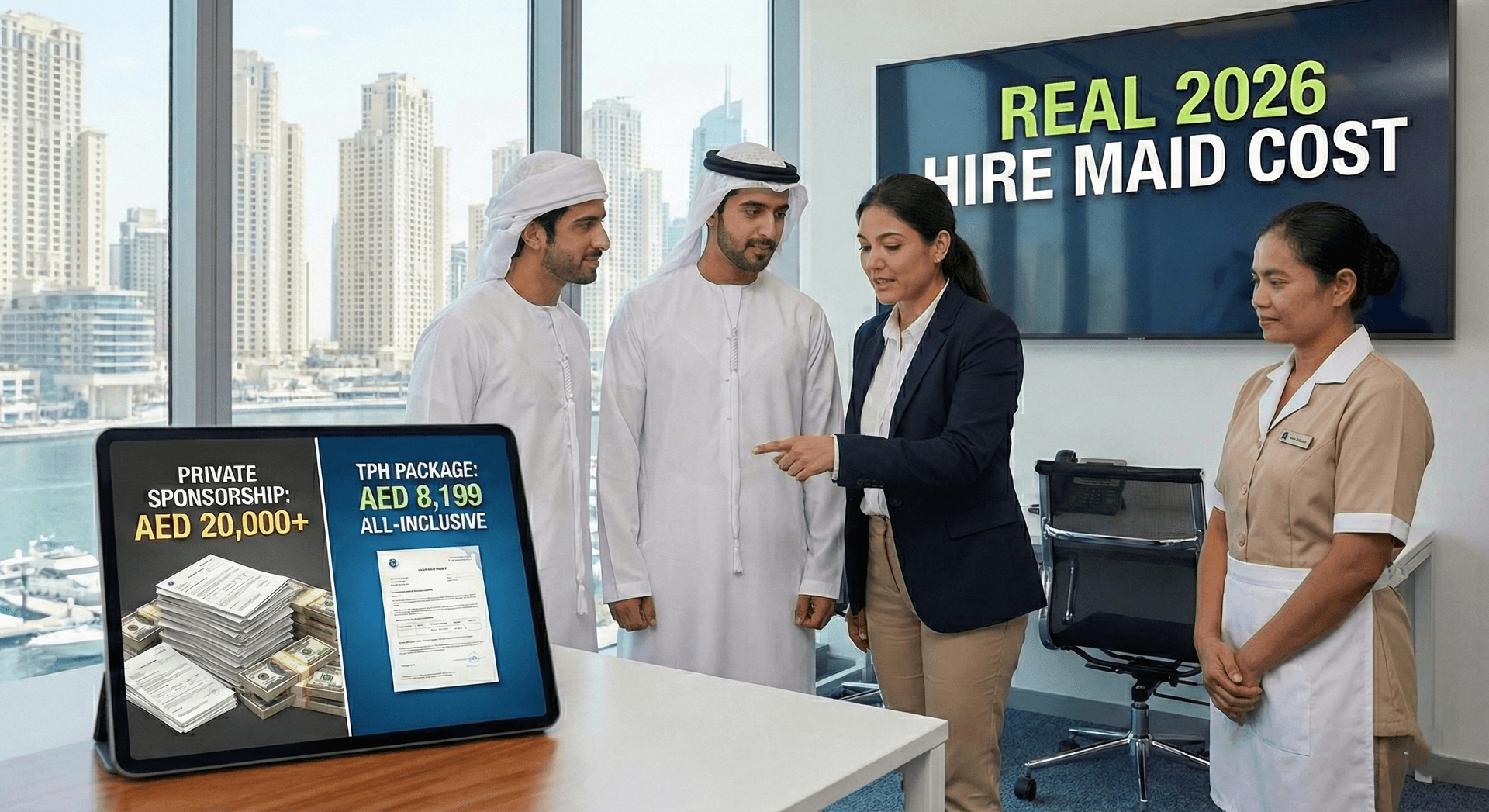 how to hire a maid in dubai