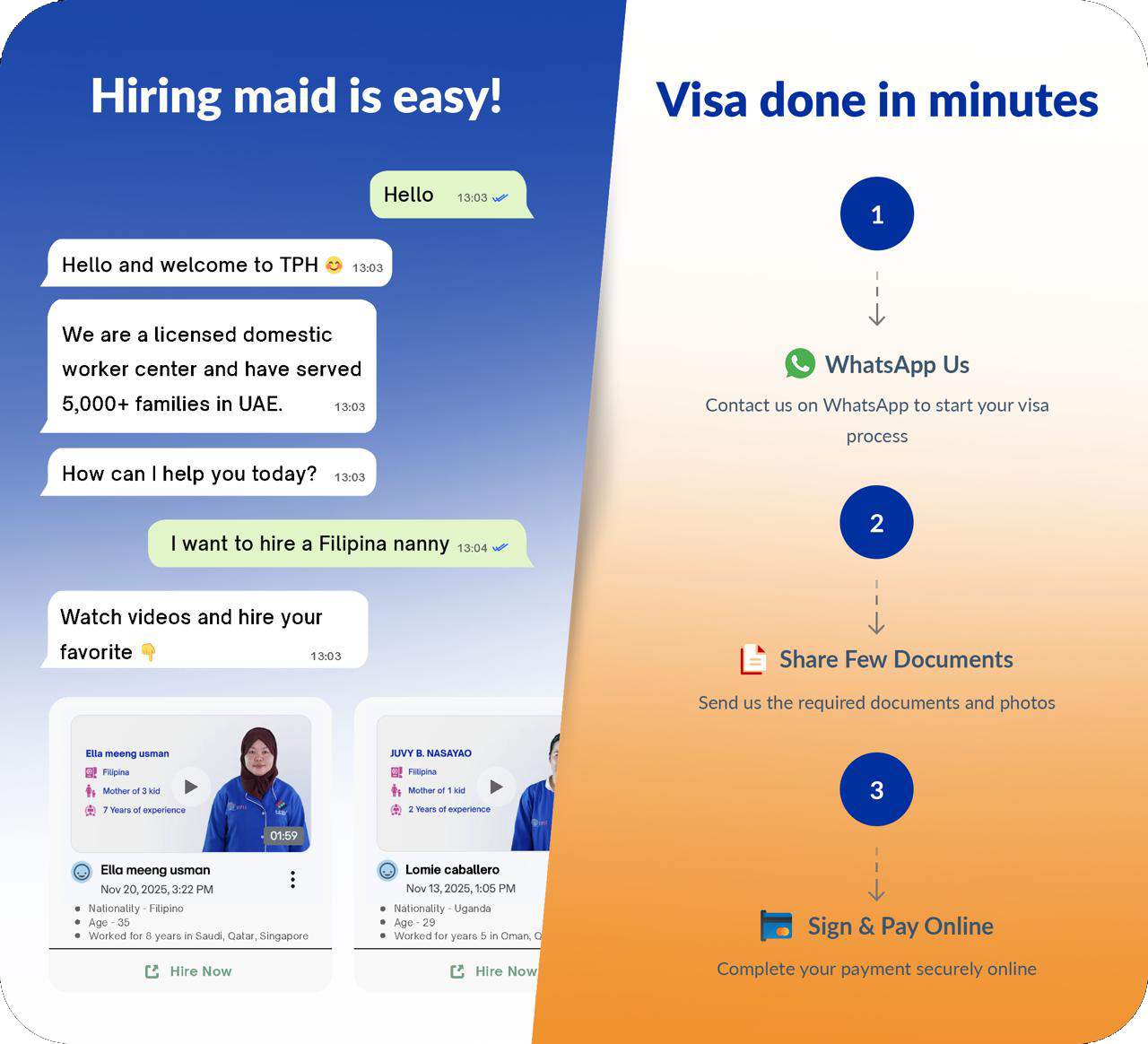 TPH Visas hero illustration